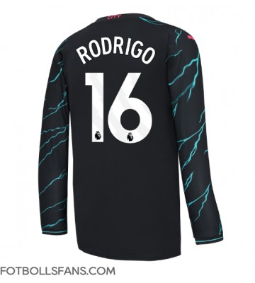 Manchester City Rodri Hernandez #16 Replika Tredje Tröja 2023-24 Långärmad